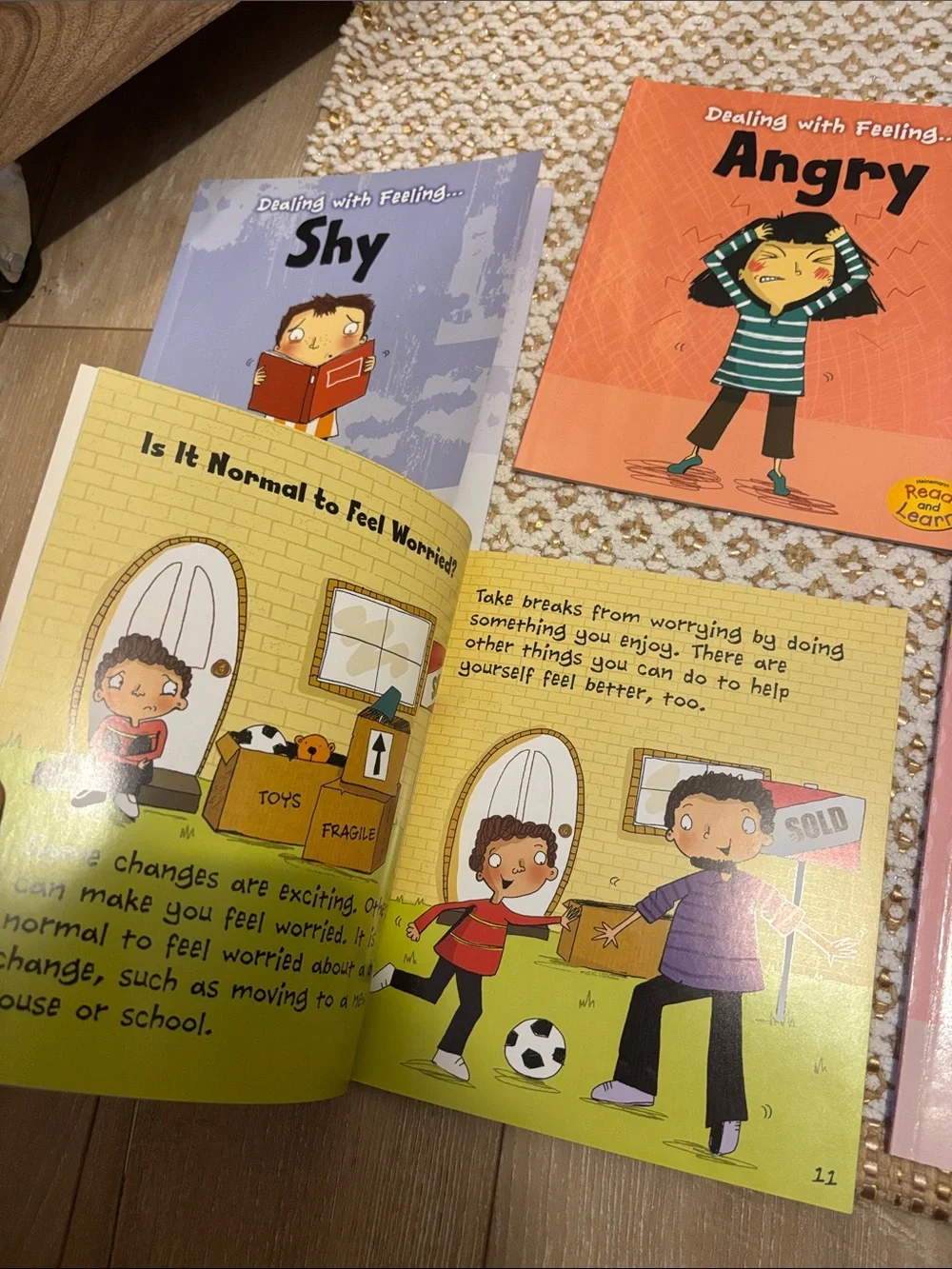 Dealing with Feelings Kids Book Set